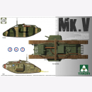 WW1 Heavy Battle Tank Mk.V, Takom 2034, Maßstab 1:35