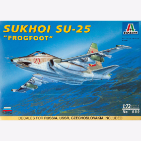 Sukhoi SU-25 "Frogfoot", Italeri 089, M 1:72