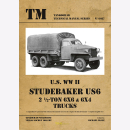 U.S. WW II Studemaker US6 2 1/2-Ton 6x6 & 6x4 Trucks...