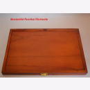 Echtholz Vitrine Rustikal Münzen Samteinlage Echtglas für 35 2 oder 10 Euro Münzen