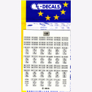 TL-Decals 2615 1:35 Kfz-Kennzeichen "WM - WL - FP"