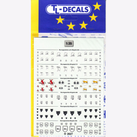 TL-Decals 2627 1:35 Sturmgeschütz-Lehr-Brigade 920, Sturmgeschütz-Brigade 914. 907, 209, 210 und 226