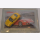 Schuco Modell 1:87 Porsche Cayman S gelb mit Schild aus Emaille