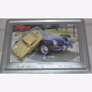 Schuco Modell 1:87 Porsche 356 A creme mit Schild aus...