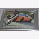 Schuco Modell 1:87 Porsche 911 GT3 RS silber/orange mit...