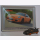 Schuco Modell 1:87 Porsche 911 GT3 RS schwarz/orange mit Schild aus Emaille