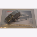Schuco Modell 1:87 BMW 525i dunkelgrau mit Schild aus...