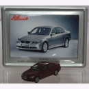 Schuco Modell 1:87 BMW 525i dunkelrot mit Schild aus...