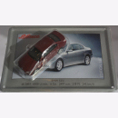 Schuco Modell 1:87 BMW 525i dunkelrot mit Schild aus...