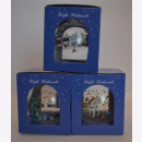 Rastal Weihnachtskugel Glocken Kristallglas Mundgeblasen...