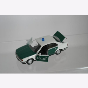Schabak 1153 BMW 535i 1:43 Polizei Modellauto für Sammler NEU OVP Originalverpackt