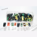 Modellautos Konvolut Spur N 75 Stück Pkw Eisenbahn...