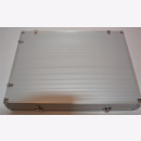 Edel Sammel Vitrine Alu + Samteinlage Waffen Orden Münzen Wandaufhängung Extra hoch