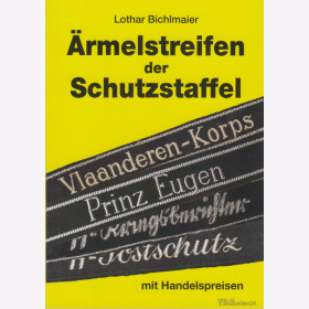 Bichlmaier: Ärmelstreifen der Schutzstaffel - mit Handelspreisen Neu!