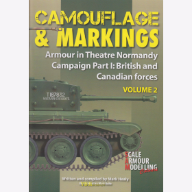 Healy / Camouflage & Markings Volume 2 Armour in Theatre Normandy Campaign Part I: British & Canadian Forces Modellbau 