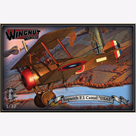Sopwith F.1 Camel "USAS" Wingnut Wings 32072 1:32 Modellflugzeug 1. Weltkrieg