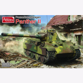 Panzerkampfwagen Panther II 1:35 Amusing Hobby 35A018 Modellbau Panzer Tank Geschütz