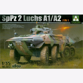 SpPz 2 Luchs A1/A2 Takom 2017, Maßstab 1:35 / 2 in 1 Modellbau Bundeswehr Spähpanzer