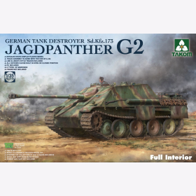 Jagdpanther G2 Full Interior Takom 2118 1:35 Wehrmacht WW2 Panzerjäger Modellbau