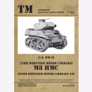 U.S. WW II 75MM Howitzer Motor Carriage M8 HMC 105MM...