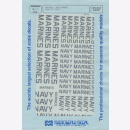1:48 - Marine/ Navy Modex/ Gray FS 35237 / Microscale...