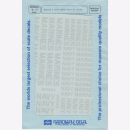1:48 - Marine/ Navy Modex Gray / Microscale Decals Nr. 158