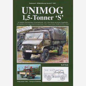 Tankograd: Unimog 1,5-Tonner S Teil 2 - Militärfahrzeug Spezial Nr. 5067 - Ralf Maile