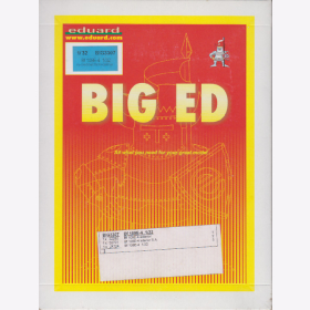 1:32 Big Ed - Eduard Fotoätzteile Detail Set - Big3307 Bf 109E-4