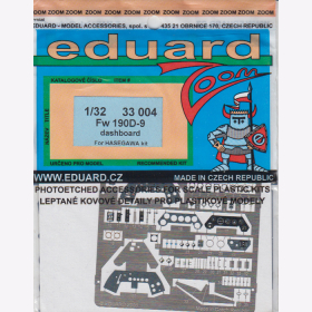 1:32 Eduard Ätzteile Detail Set Color Modellbau - 3304 Fw 190D-9 dashboard