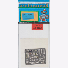 1:72 Eduard Ätzteile Detail Set Color Modellbau - 73404 F-6F-5 interior S.A.