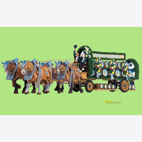 Brauerei-Festwagen "Hofbräuhaus München" 1:24 Festkutsche Distler 8730011 Fertigmodell
