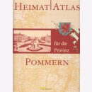 Heimatatlas für die Provinz Pommern - Reprint!