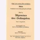 Vorschriften Stellungskrieg Teil 1a Allgemeines über...
