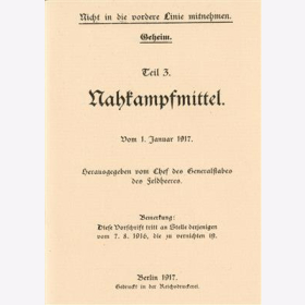 Kopie von Vorschriften Stellungskrieg Teil 2 Minenkrieg vom 19 April 1916