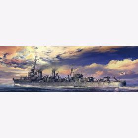 IJN Asashio, waterline Japanese Navy Destroyer Hasegawa 1:700 Schiff Zerstörer Modellbau