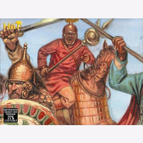 Karthagische Kavallerie und Kommando / Carthaginian Cavalry and Command 1:32 HäT 9056