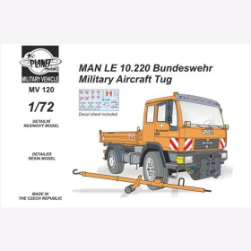 MAN LE 10.220 Bundeswehr Military Aircraft Schlepper 1:72 Planet Models MV120