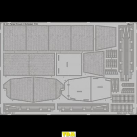 1:35 Eduard 36357 Ätzteile Panzer IV Ausf. H schürzen
