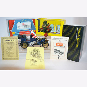 Schuco 01132 Mercedes Simplex Weihnachten 1997 limitiert Rarität Auto Zertifikat