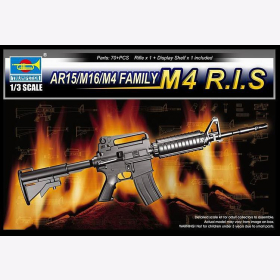 AR15/M16/M4 Family M4 R.I.S 1:3 Trumpeter 01910
