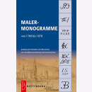 Malermonogramme von 1700 bis 1870 Katalog Künstler...
