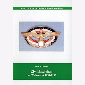 Patzwall Zivilabzeichen der Deutschen Uniformträger Wehrmacht