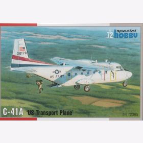SPECIAL HOBBY 72385 C-41A "US Transport Plane" 1:72