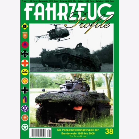 Blume FAHRZEUG Profile Nr. 38 Die Panzeraufklärungstruppe der Bundeswehr 1956-2008
