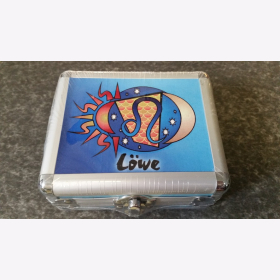 Löwe Sternzeichen Horoskop Alubox Allzweckbox Koffer
