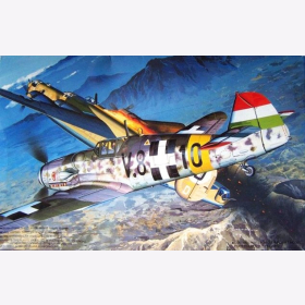 Messerschmitt Bf109G-6 "Hungarian Puma" 1:48 Fujimi 48008