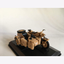 BMW B-R75 1941 Africa Korps Rommel Motorrad Gespann...