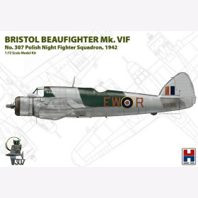 Hobby2000 1:72 Bristol Beaufighter Mk. VIF Polish Night Fighter Squadron 72003 Modellbausatz