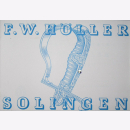F.W. Höller Solingen 3 Reich Großformat...