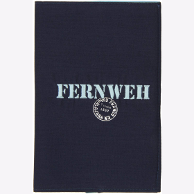 Fernweh Buchumschlag Schutzumschlag für Taschenbücher Größe S 20 x 13cm